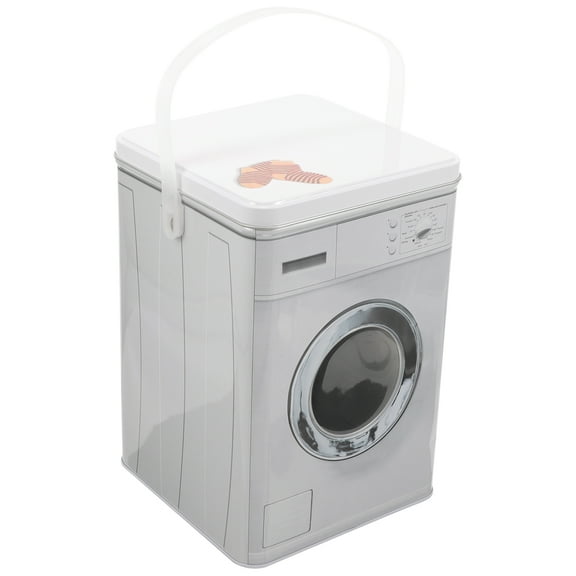 TITINICE Stylish Grey Storage Container for Laundry Powders with Easy Carry Design