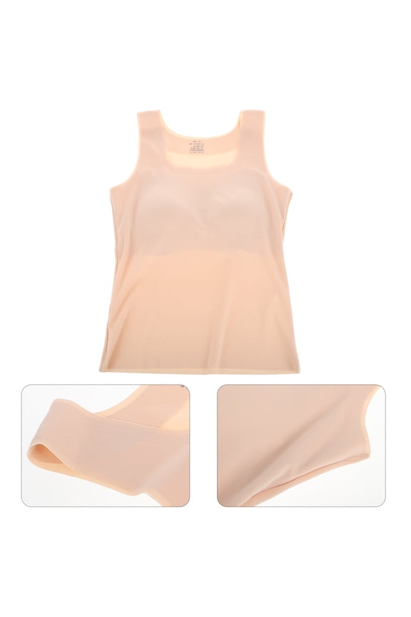 Thermal Sleeveless Camisole for Cold Weather Nylon Warm Tank Top with Female Fit