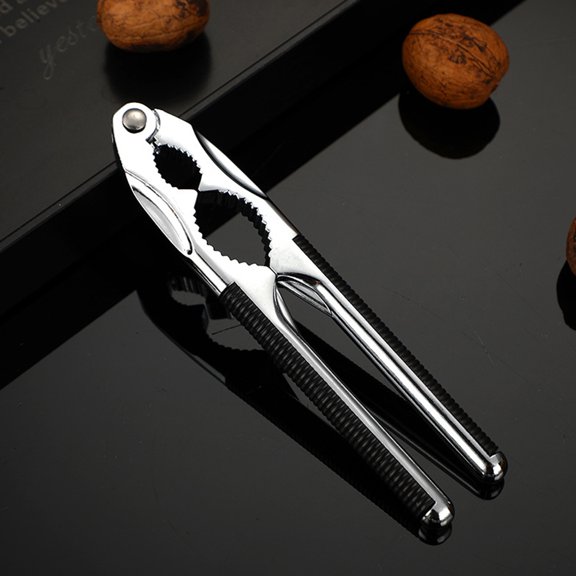 TITINICE Versatile Black Walnut Cracker for Home Kitchen Use with Easy Lever Operation