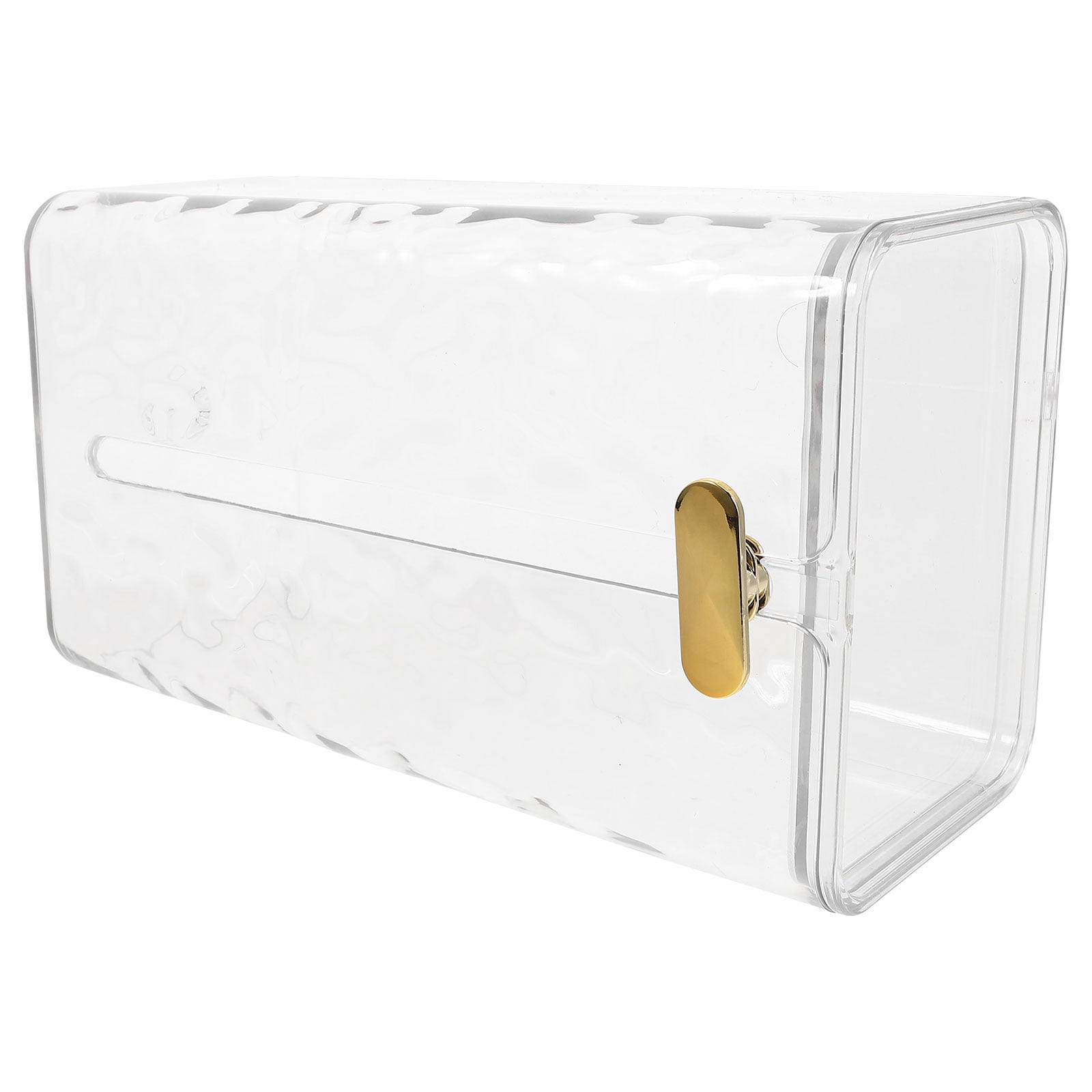 Tissue 4box TITINICE Wall Mounted Tissue Box with Hook, PET Storage Organizer for ...