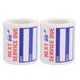 thumbnail image 1 of TITINICE Water-Resistant Next Service Due Sticker Blue Auto Maintenance Reminder Labels, 1 of 9