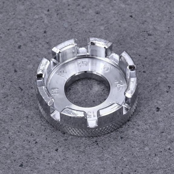 TITINICE Wheel Spanner Plated Silver Spoke Key for Bicycle Repair High Performance Durable Design