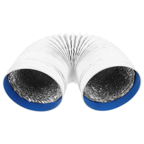 TITINICE White Flexible Home Vent Hose PVC Dryer Vent with Fire Resistant Features