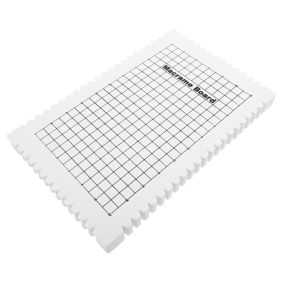 TITINICE White Foam Board for Macrame and Knotting with Smooth Comfortable Texture