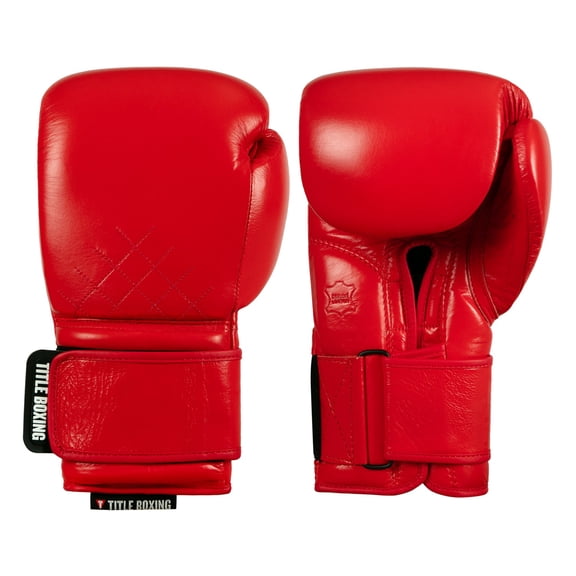 TITLE Boxing Ko-Vert Bag Boxing Gloves, 14oz, Red