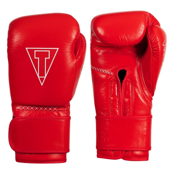 TITLE Boxing Momentum Pro Bag Gloves, 12oz, Red