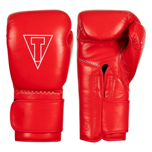 TITLE Boxing Momentum Pro Training Gloves, 12oz, Red