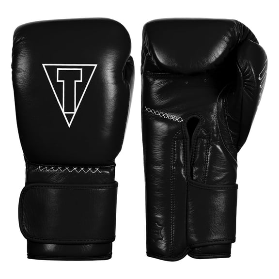 TITLE Boxing Momentum Pro Training Gloves, 16oz, Black