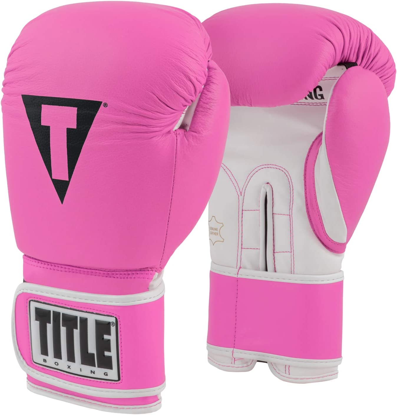 TITLE Boxing Pro Style Leather Training Gloves 3.0 Boxing Gloves