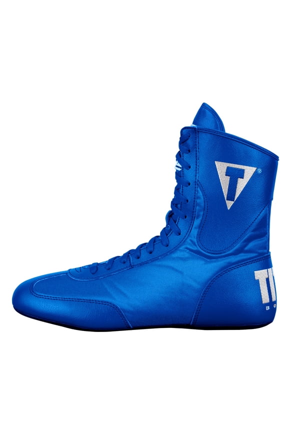 Speed-Flex Encore Mid-Top Boxing Shoes, Size 11, Blue