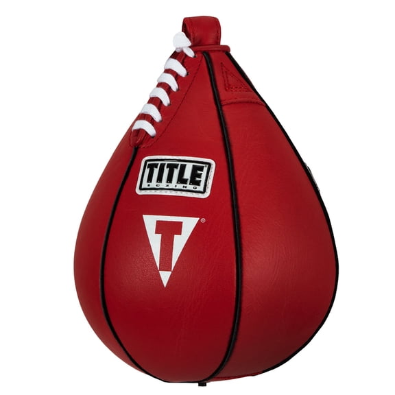 TITLE Boxing Super Speed Bags, 6" x 9", Red