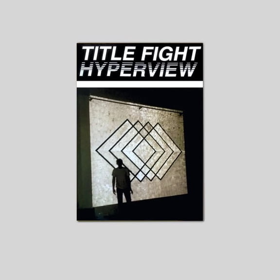 TITLE FIGHT Hyperview Ltd Ed LARGE New RARE Tour Poster +BONUS Punk Rock Poster Size 24''x36'' The Golden Shop