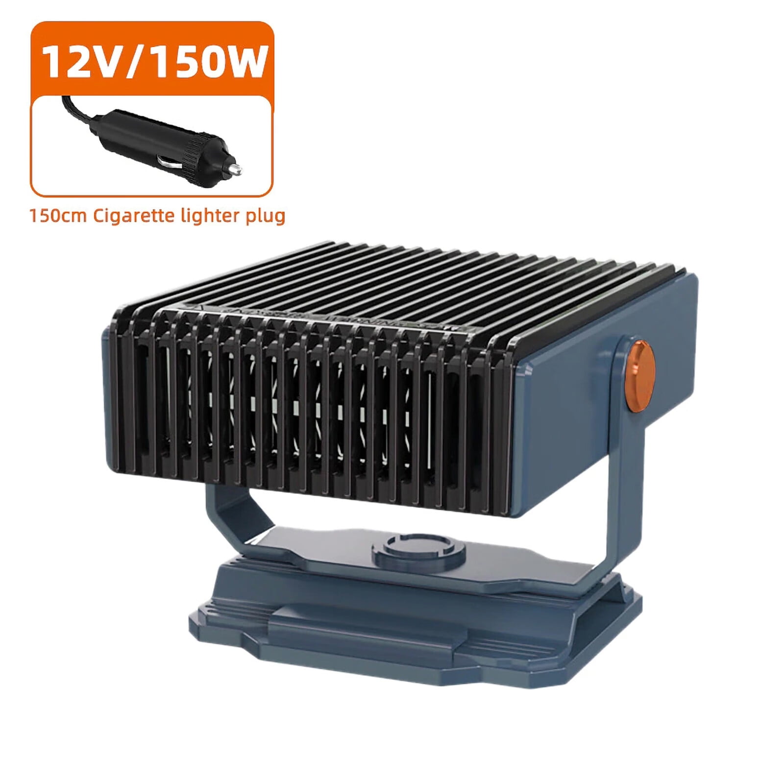 TITOUMI 12V 150W Car Heater, Quick Heating and Cooling Fan, 360