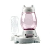 TITOUMI 2-in-1 Food & Water Dispenser, Automatic Feeder for Dogs and Cats