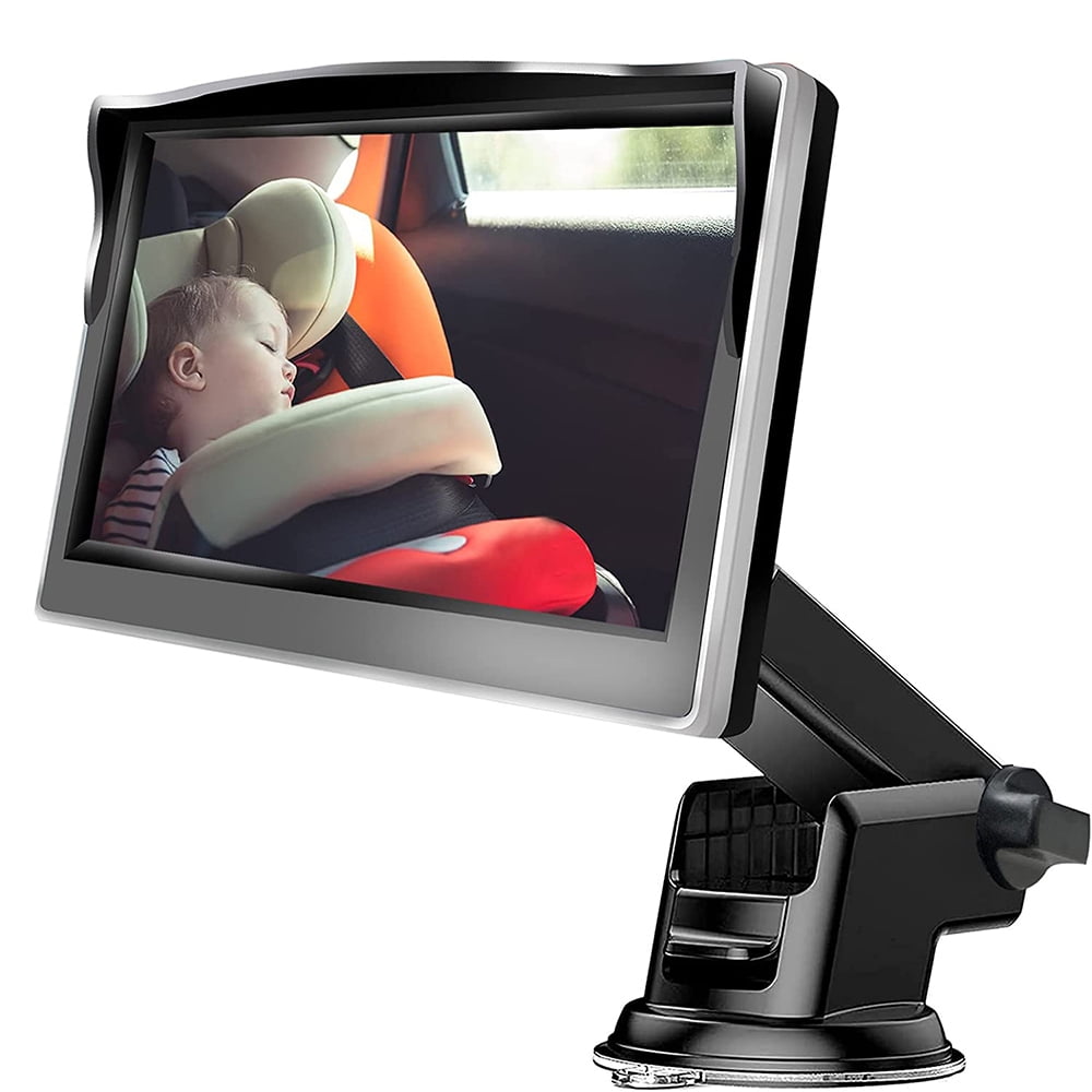 TITOUMI 5 inch HD 1080P Baby Car Mirrors Large Screen Baby Car Monitor