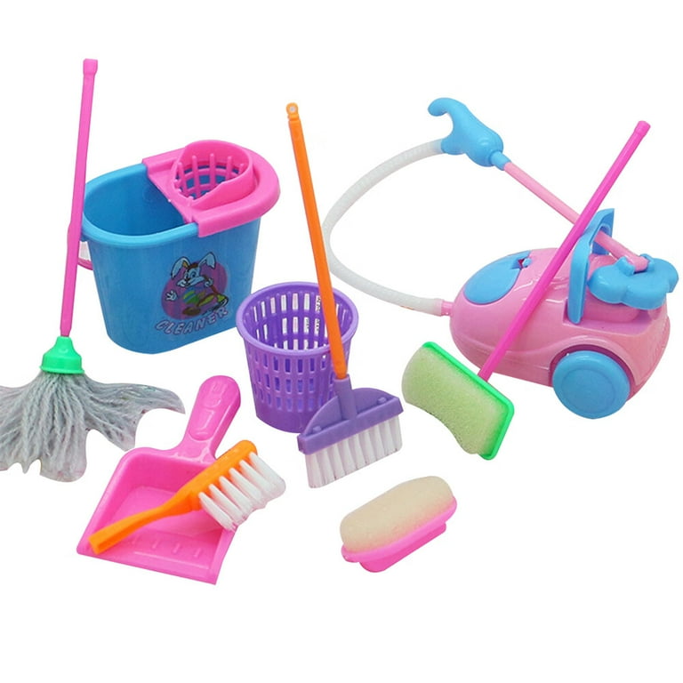 Barbie store cleaning set