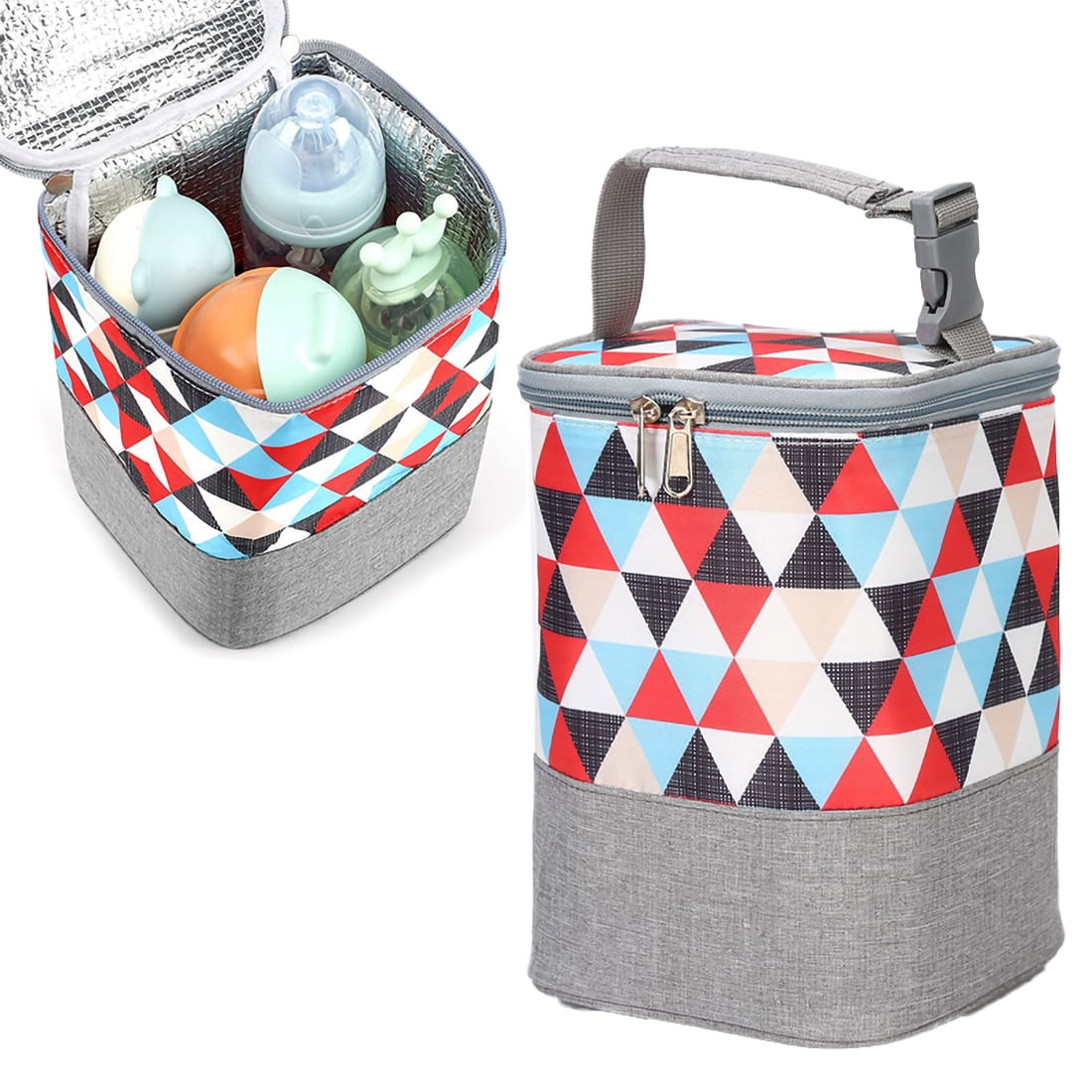 TITOUMI Baby Bottle Cooler Tote Bags, Insulated Breastmilk Cooler Bag