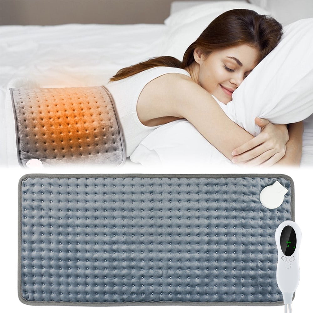 TITOUMI Heating Pad with Auto ShutOff 17" x 33" Large Soft Crystal