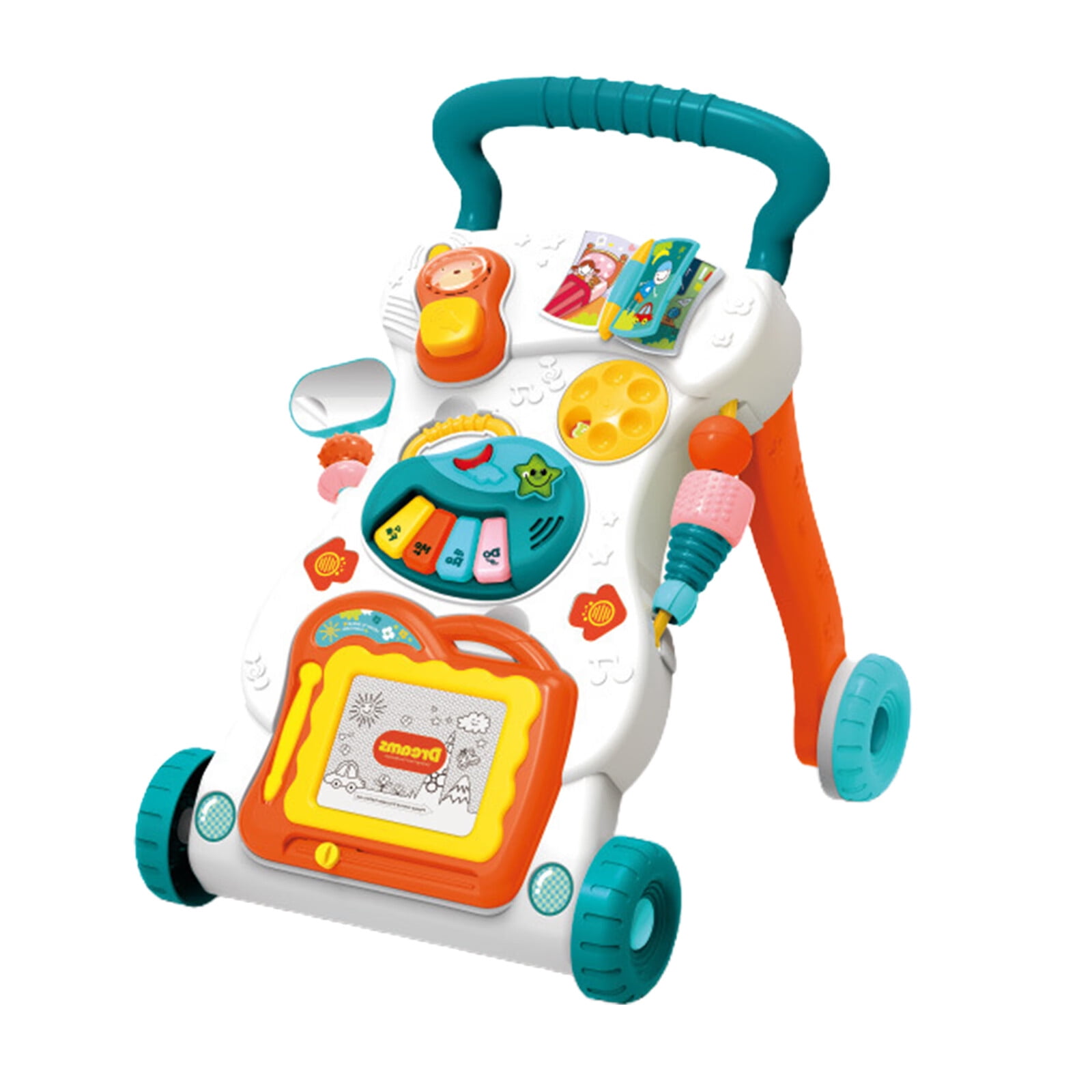 TITOUMI Walker for Learning SitStandWalk, SitToStand Learning Walker, Baby Push Walkers and