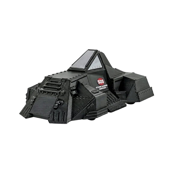 TIV-II Storm Chasers Car Toy Tornado Intercept Vehicle Deployable Car Model Tornado Intercept Car Model TIV-II, Rotating Wind Sensor and Movable Wheels, Movie Collectible Toys for Display and Fan