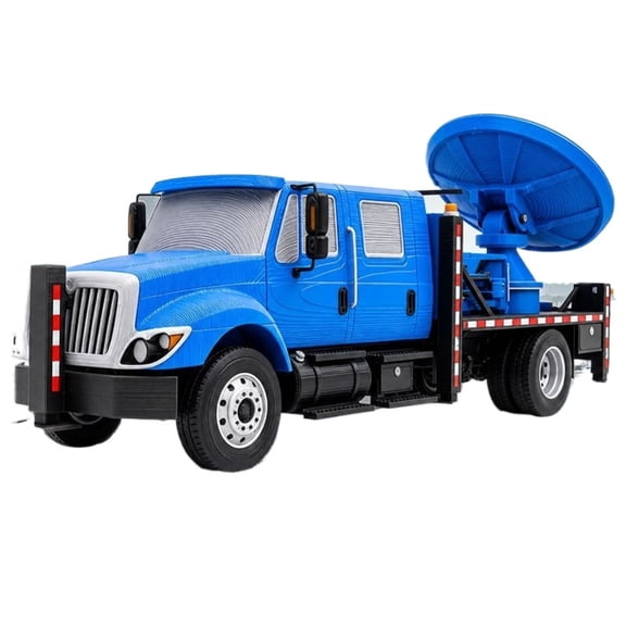 TIV Storm Chaser Vehicle Collectible Model Series, Rolling Wheels & Deployable Stabilizers, Multiple Styles Available, Desktop Display Replica for Storm Chaser Fans