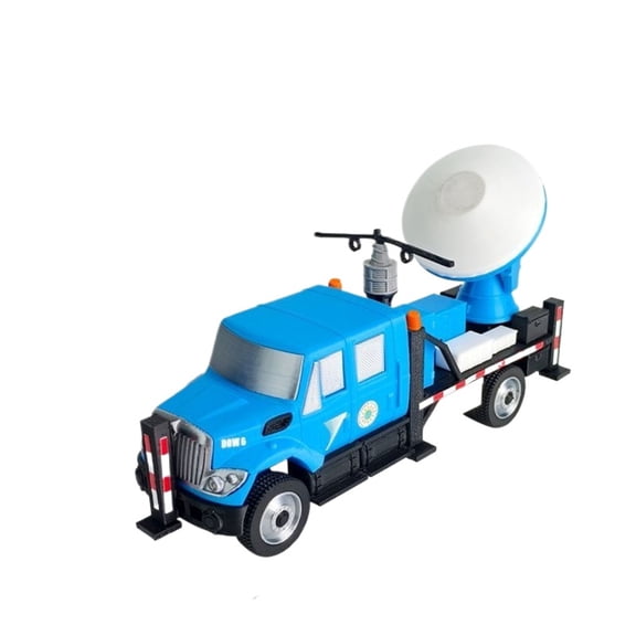 TIV Tornado Intercept Vehicle Model, Deployable Action Parts, Movable Wheels, Storm Research Truck Collectible Display Model