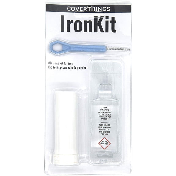 TIVIT Iron Cleaning Kit - 3 Step easy cleaning kit, maintain & ensure proper function while restoring the glide of the Iron soleplate