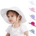 thumbnail image 1 of TIWEKE Toddler Bucket Hat,Toddler Beach Hat with Wide Brim Bucket Hats,2-4 Years, 1 of 4