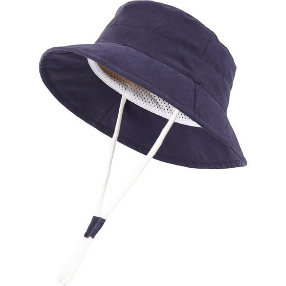 TIWEKE Toddler Hats Boys 2t-4t,Baby Girl Sun Hat with UPF 50+ Outdoor Adjustable Toddler Beach Hat with Wide Brim Bucket Hats for Kids,6-12 Months