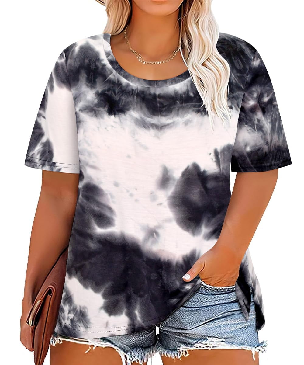 plus tie dye shirt