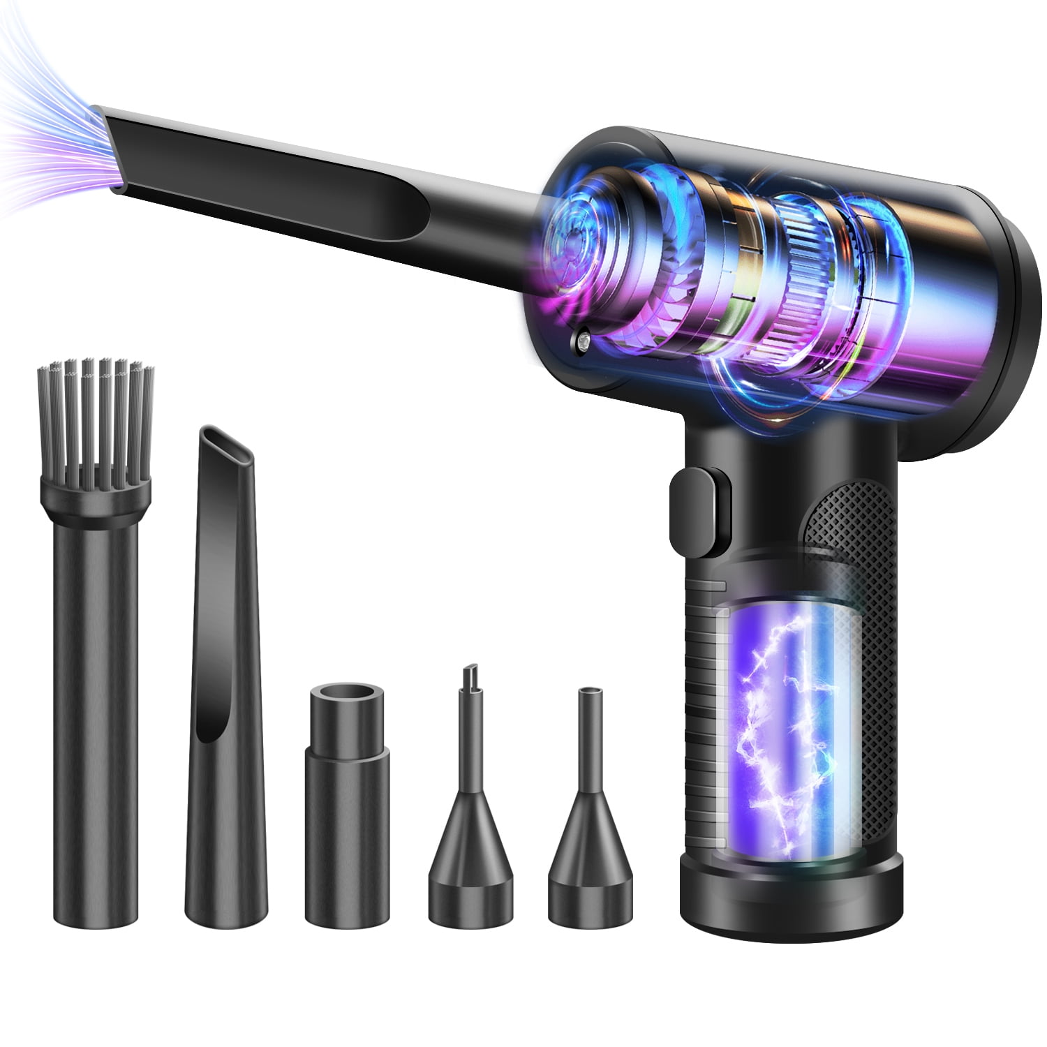 TIanfucen Compressed Air Duster 3Gear to 51000RPM Electric Air