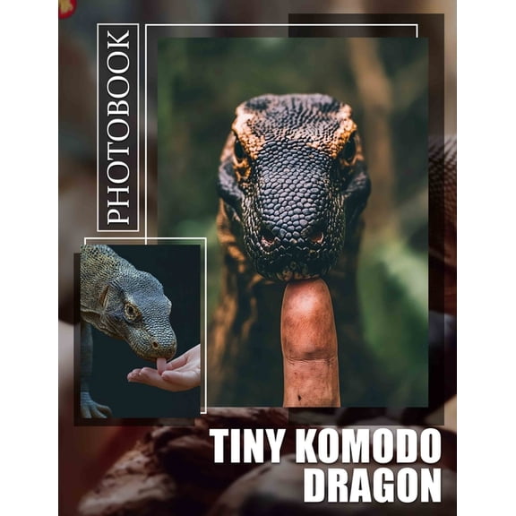 TIny Komodo Dragon Photo Book: Explore 40 Stunning Images of the World's Smallest Komodo Dragon Nature Wonders, (Paperback)