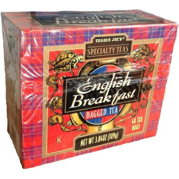 TJ English Breakfast Tea - 48 Count