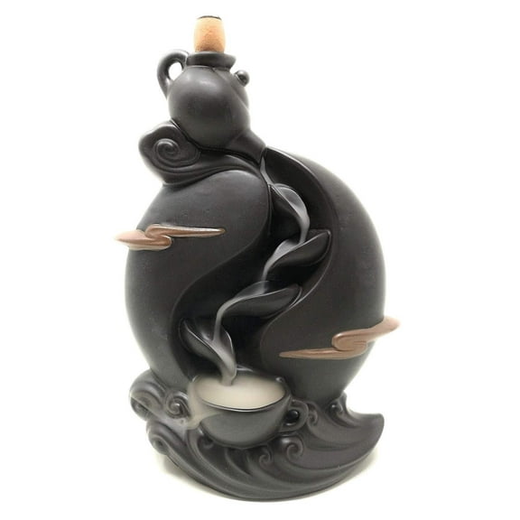 TJ Global Ceramic Incense Burner & Holder