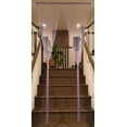 thumbnail image 1 of TJ Global String Curtain Room Divider Partition Door with Ribbon Thread, Tapestry, Fringe Window Panel Strip Tassel for House, Restaurant, Events, Photo Backdrop - W 39" x H 79" (1M X 2M) (Purple), 1 of 3