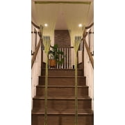 TJ Global String Curtain Room Divider Partition Door with Ribbon Thread, Tapestry, Fringe Window Panel Strip Tassel for House, Restaurant, Events, Photo Backdrop - W 39 x H 79 1M X 2M Green