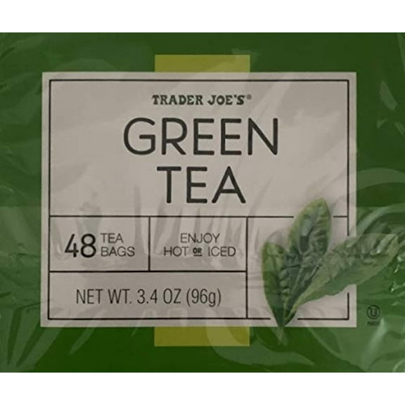 TJ Green Tea, Two Boxes Of 48 Tea Bags Each, Hot Or Cold
