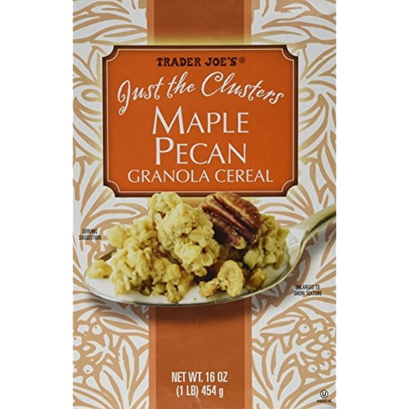TJ Just The Clusters Maple Pecan Granola Cereal 16 Oz.