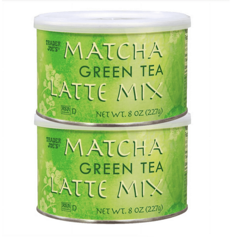 TJ Matcha Green Tea Latte 8 Oz, (2 Pack) - Walmart.com