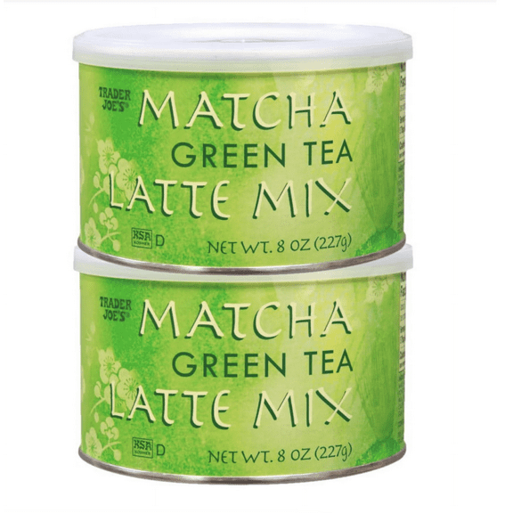 TJ Matcha Green Tea Latte 8 Oz, (2 Pack)