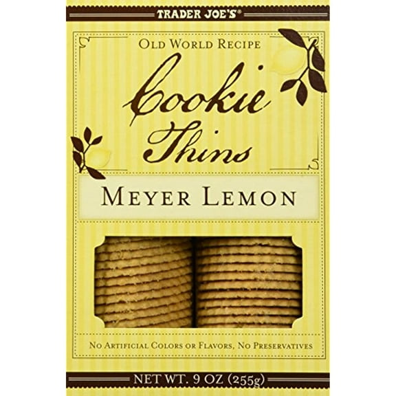 TJ Meyer Lemon Cookie Thins 9Oz(255G)