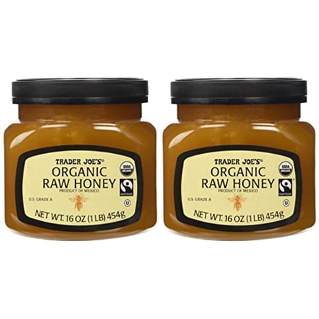 TJ Organic & Fair Trade Raw Honey (Pack Of 2)