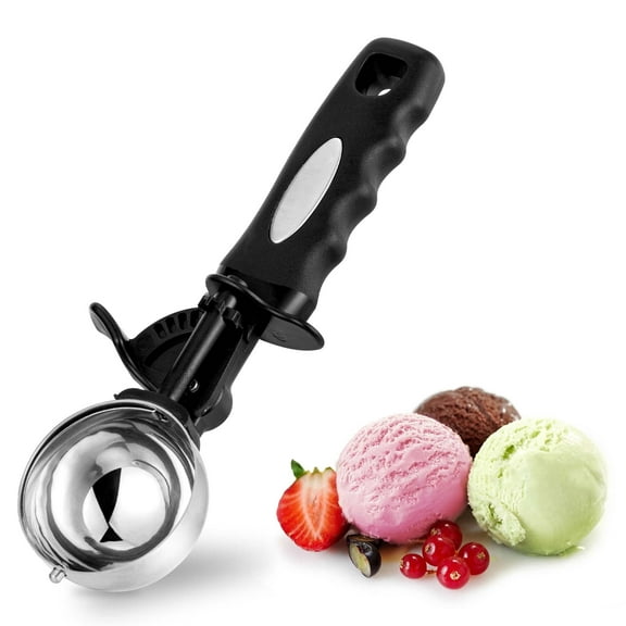 TJ POP 3.5 Tbsp Cookie Scoop, Ice Cream Scoop with Thumb Trigger