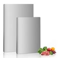 thumbnail image 1 of TJ POP Stainless Steel Cutting Board Set with Lip, 2 Pack 16" & 24" Metal Chopping Boards for Kitchen Countertop, Non-Slip Food Prep Boards for Meat & Vegetables, 1 of 8