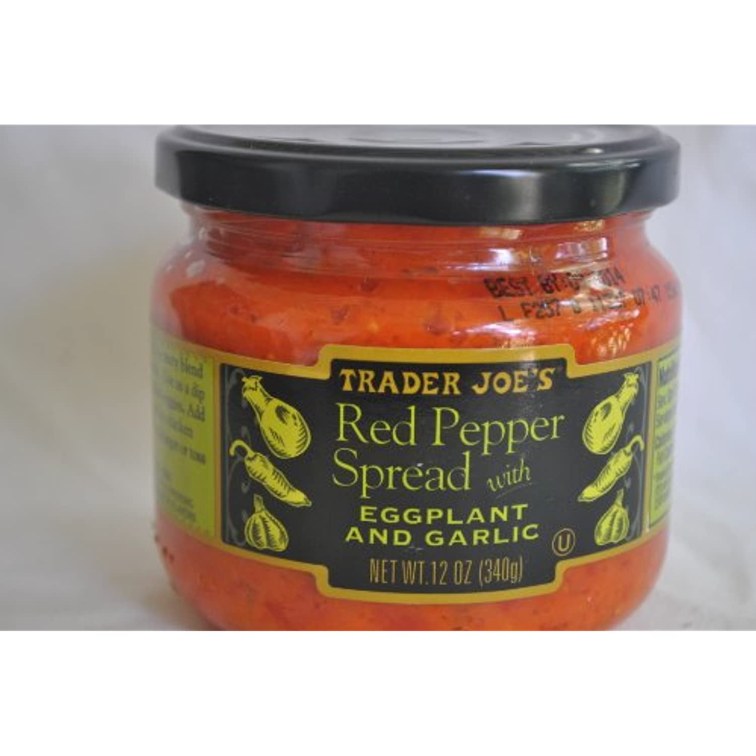 TJ Red Pepper Spread With Eggplant And Garlic