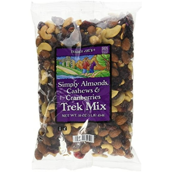 TJ Simply Almonds, Cashews & Cranberries Trek Mix...16 Oz. Bag