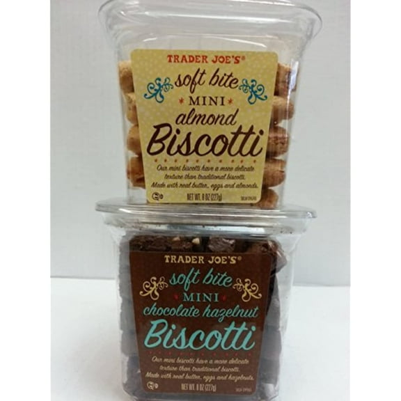 TJ Soft-Bite Mini Biscotti - Chocolate Hazelnut And Almond - 2 Pack