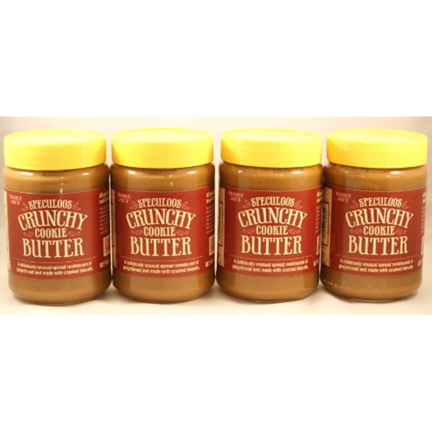 TJ Speculoos Crunchy Cookie Butter Set Of 4