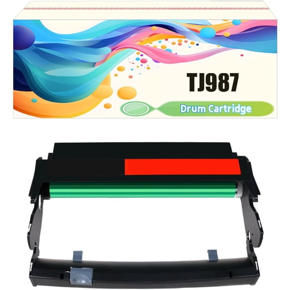 TJ987 MW685 Imaging Drum Unit Suitable for Dell 1720 1720dn Printer, Imaging Drum Kit, 20 000 Pages