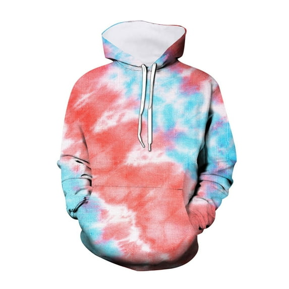 TJAZFJPA Cute Sweatshirts for Girls 3D Visual Digital Printed Children's Hoodie Tie Dye Printed Children's Hoodie Pullover Sweatshirt Toddler Crewneck Sweatshirt Soft Cute Hoodie 9-10 Years